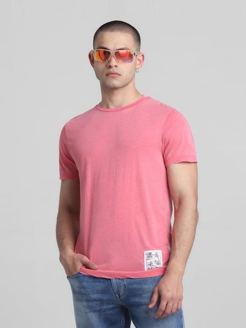 jack & jones sunshine cotton regular fit t-shirt