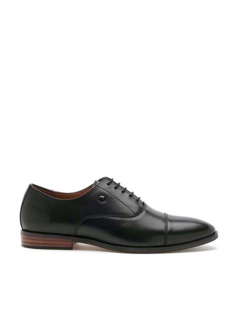 arrow men's pelican jet black oxford shoes