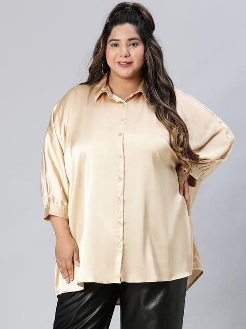 oxolloxo gold relaxed fit shirt