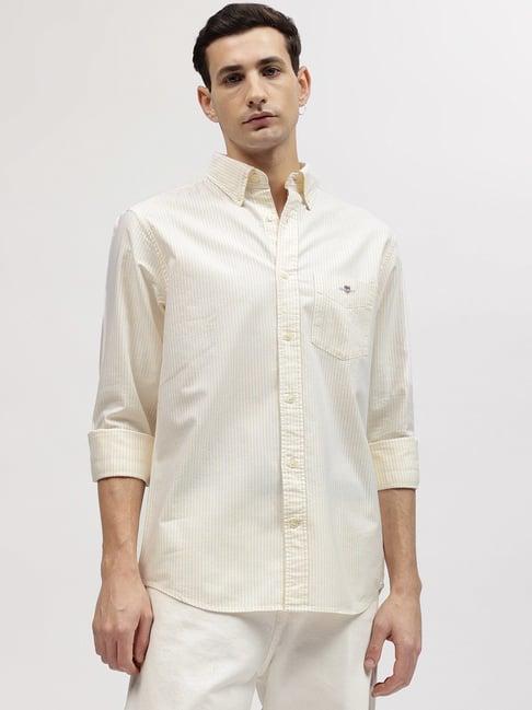 gant striped button down regular fit shirt