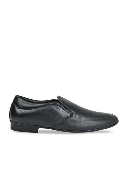 regal men's black formal loafers