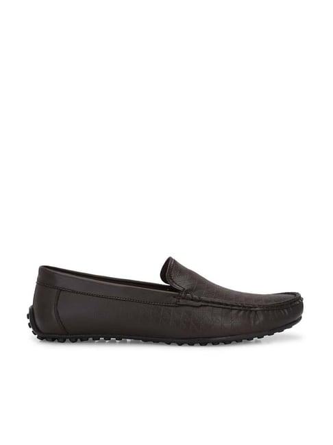 eego italy men's brown casual loafers