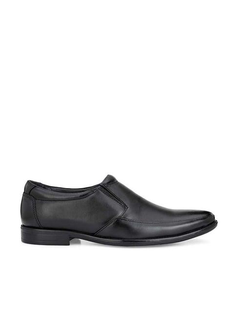 eego italy men's black formal loafers