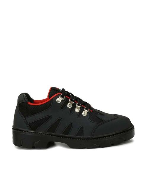 eego italy men's black running shoes