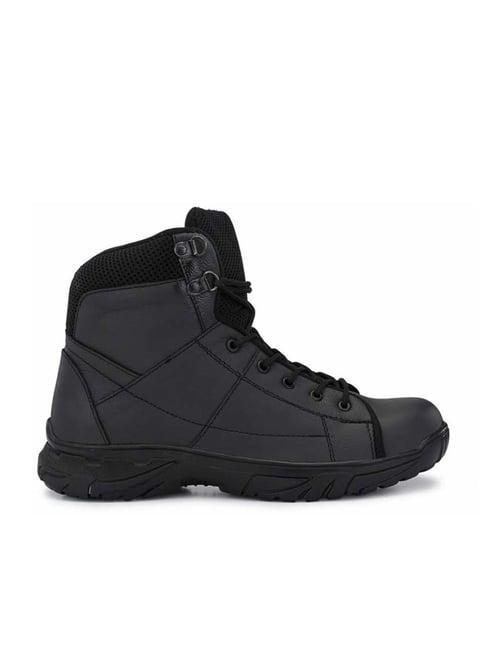 eego italy men's black casual boots