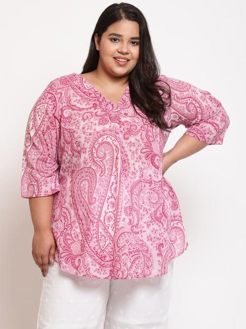 amydus pink printed top