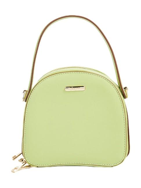 ginger by lifestyle green handbag