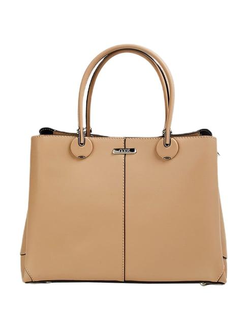 code by lifestyle taupe handbag