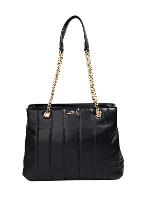 code by lifestyle black shoulder bag