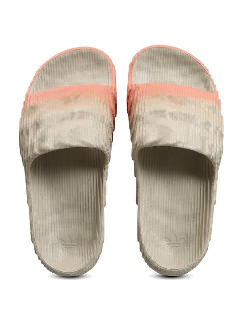 adidas originals men's adilette 22 beige slides