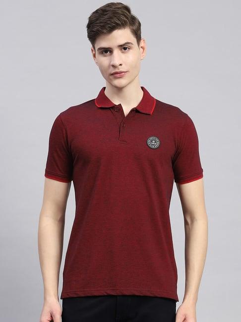 rock.it wine smart fit polo t-shirt