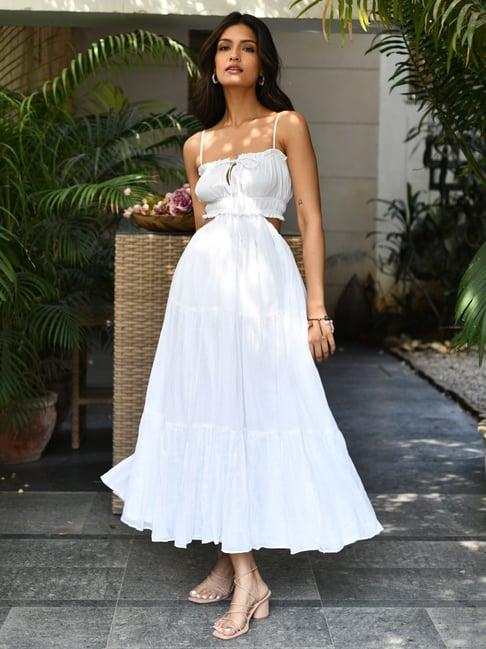 it girl white valentina dress