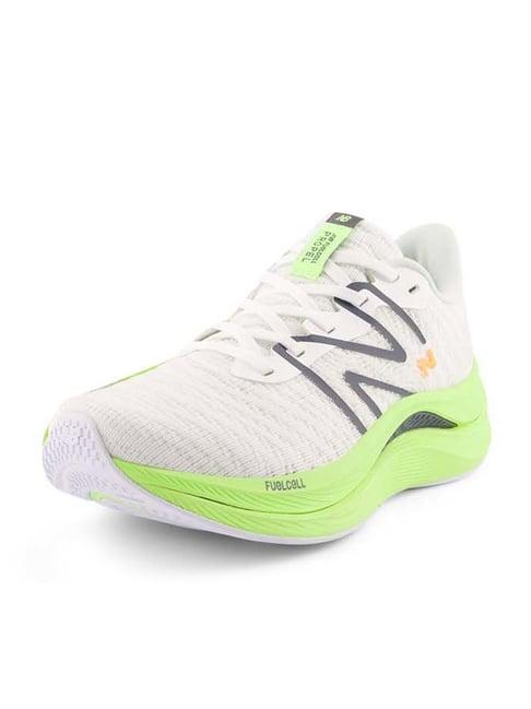 new balance women's propel fuelcell white running shoes