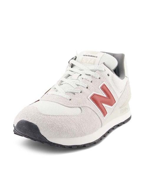 new balance men's encap grey casual sneakers