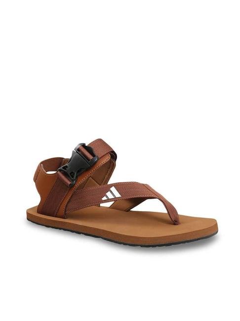 adidas men's sub avior brown ankle strap sandals