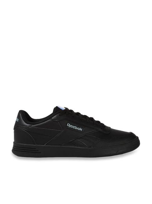 reebok women's court advance black sneakers