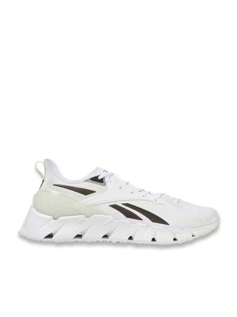 reebok men's zig kinetica 3 white running shoes