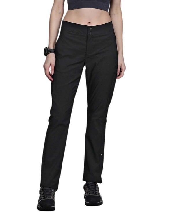 columbia black mid rise pants