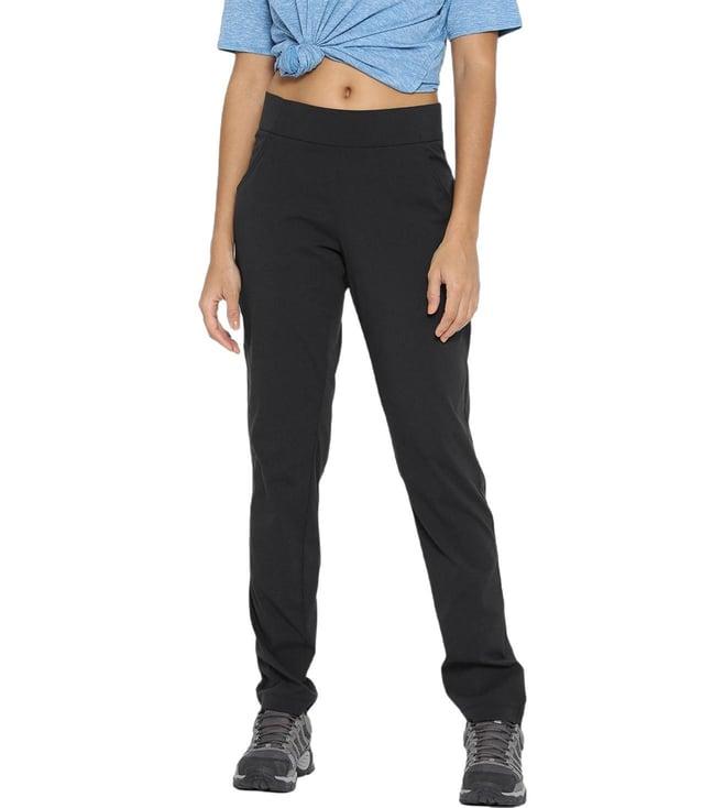 columbia black mid rise pants