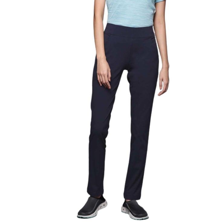 columbia womens navy omni-shield anytime casual pull on pant