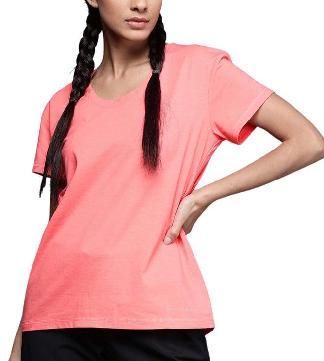 columbia pink regular fit top