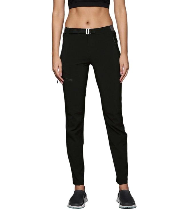 columbia black regular fit titan pass pants