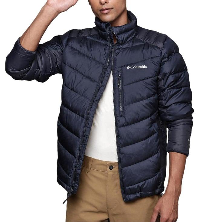 columbia collegiate navy comfort fit puffer jacket