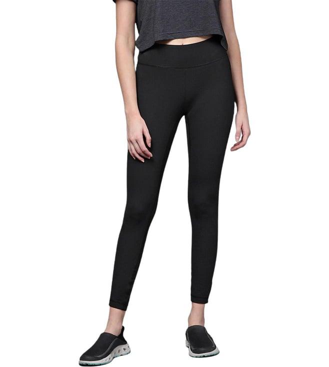 columbia black regular fit omni-heat tights