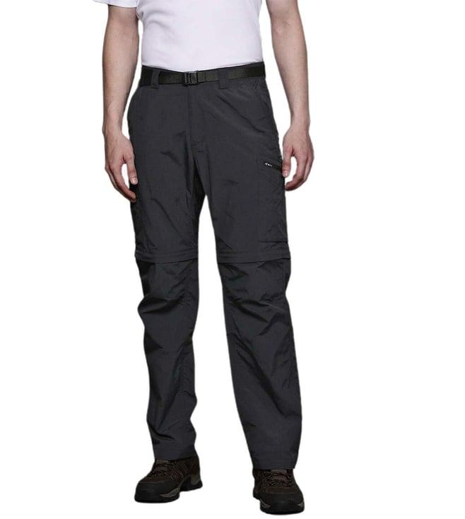 columbia men's black silver ridge convertible pants