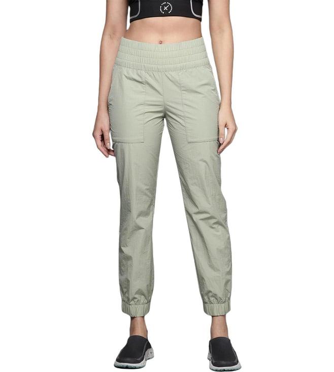 columbia green boundless slim fit trek joggers