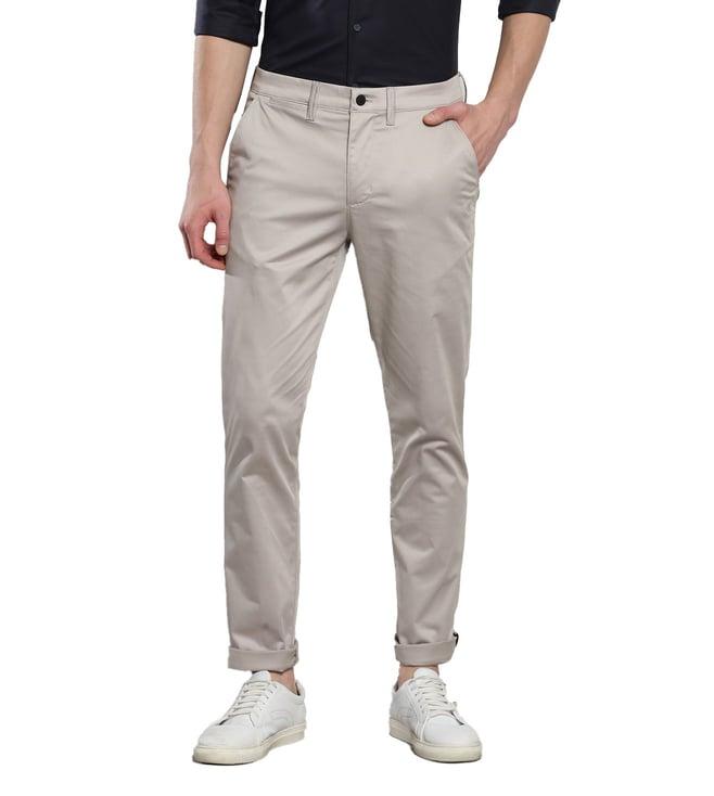 calvin klein grey slim fit chinos