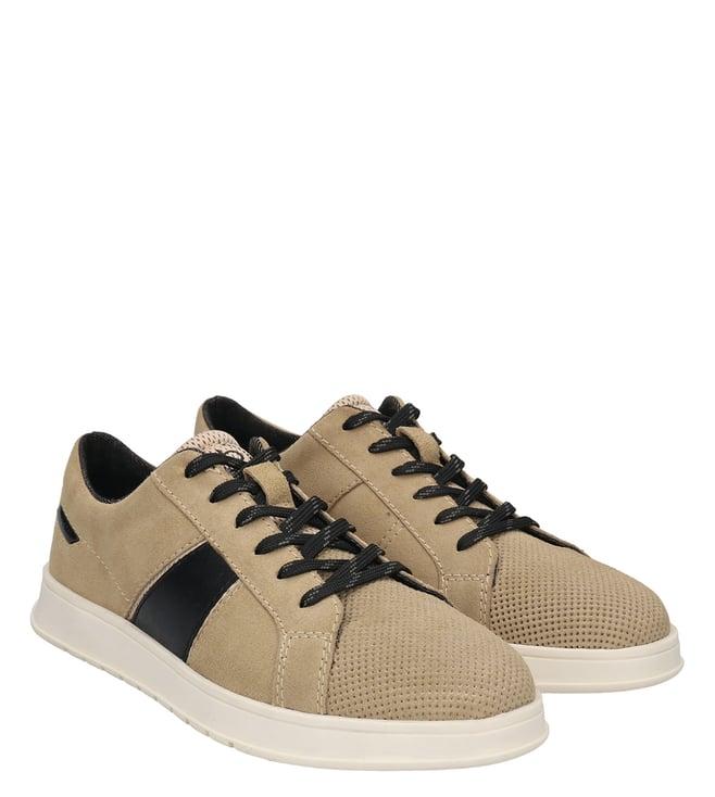 bugatti men's fiero beige sneakers