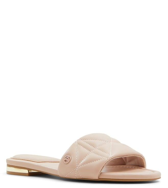 aldo women's sundown pink slide sandals