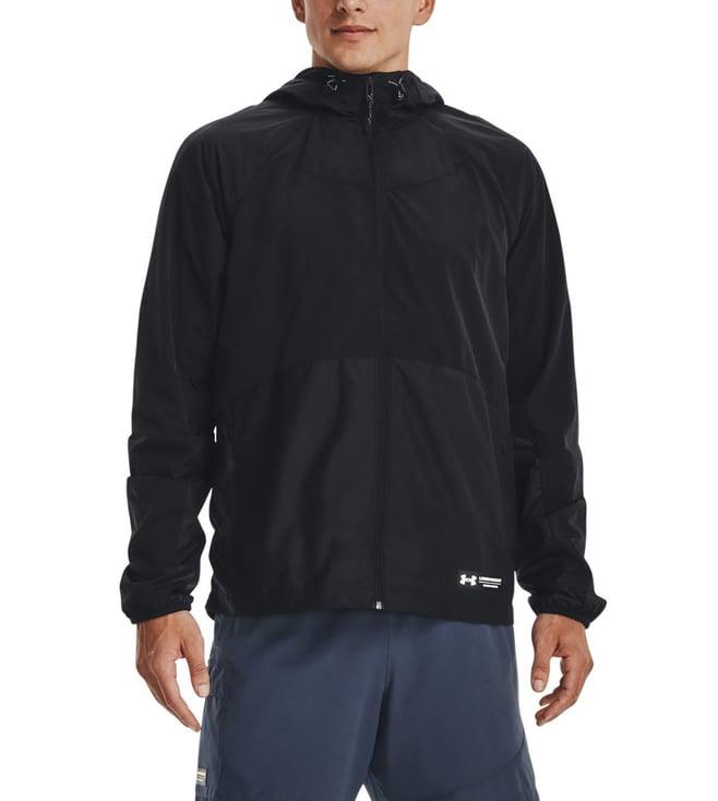 under armour black regular fit sports hoodie