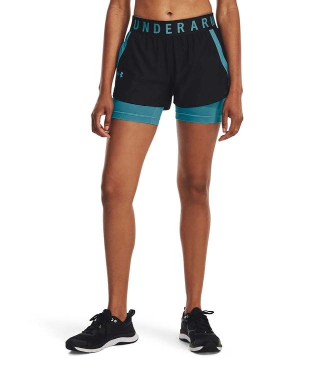 under armour black loose fit shorts