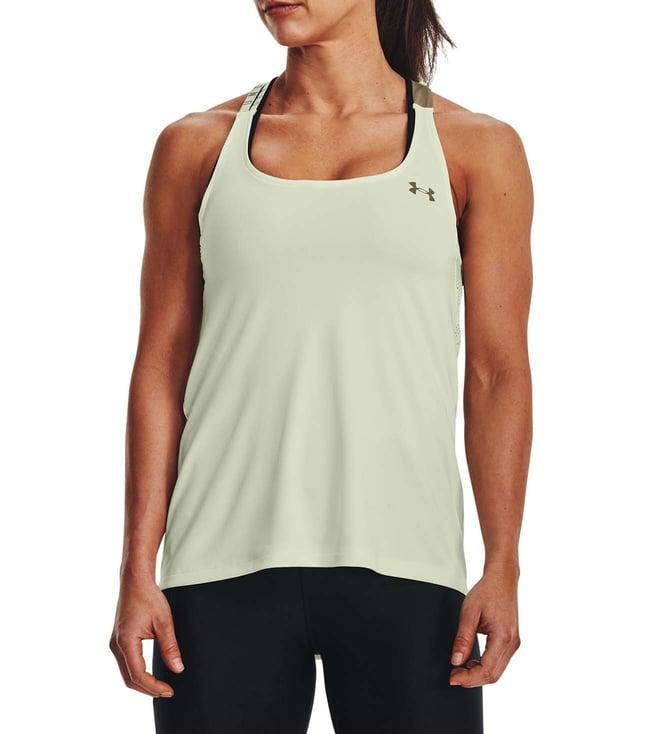 under armour green loose fit tank top