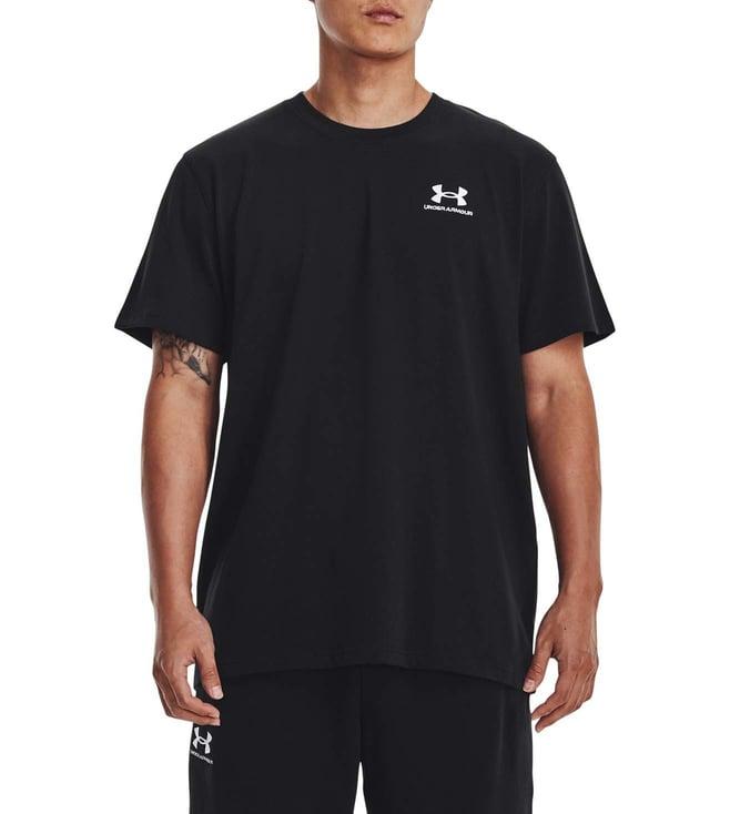 under armour black regular fit sports t-shirt