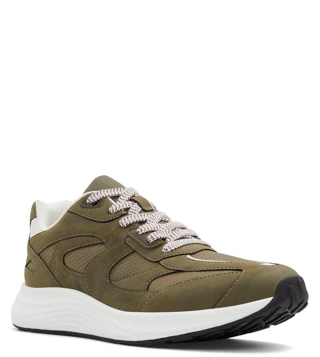 aldo men's zev250 khaki sneakers