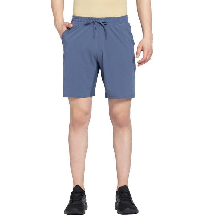 adidas blue logo regular fit shorts