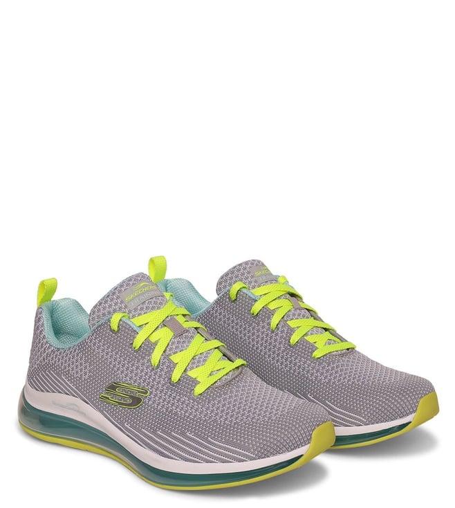 skechers women's grey sneakers