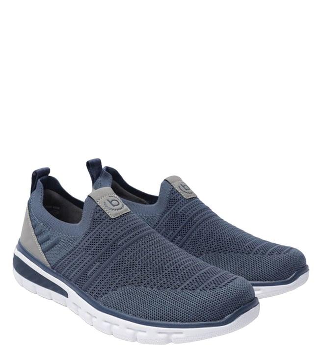 bugatti men's yucatan blue slip on sneakers