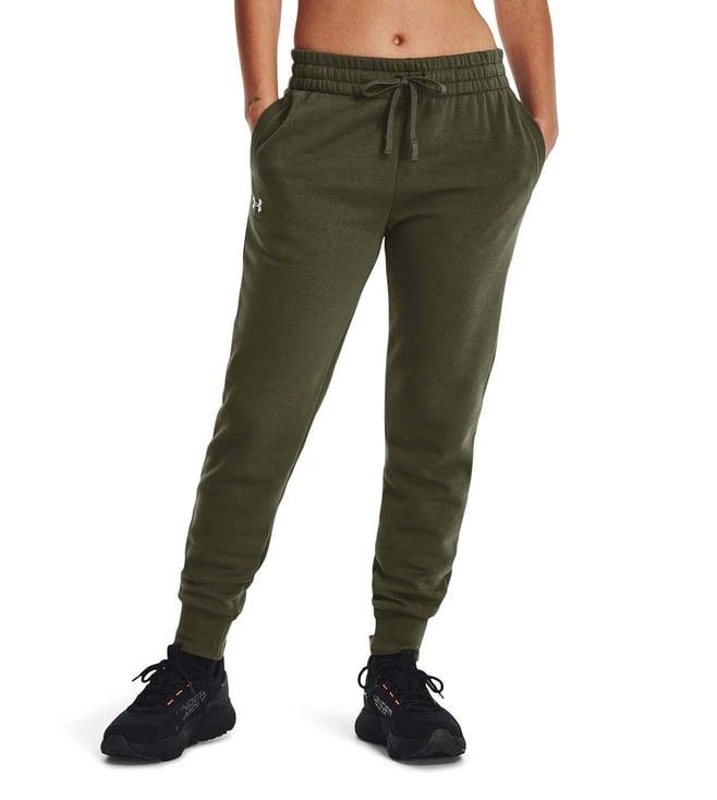 under armour green loose fit joggers