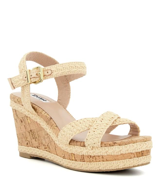 dune london women's kelisa natural ankle strap sandals