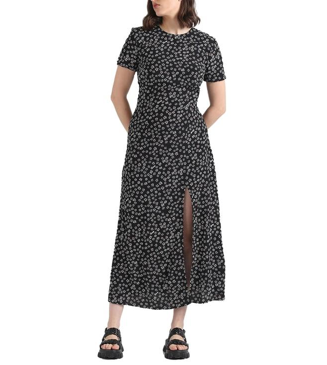 tommy hilfiger ditsy daisy printed regular fit dress