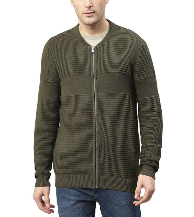 lindbergh army fashion slim fit cardigan