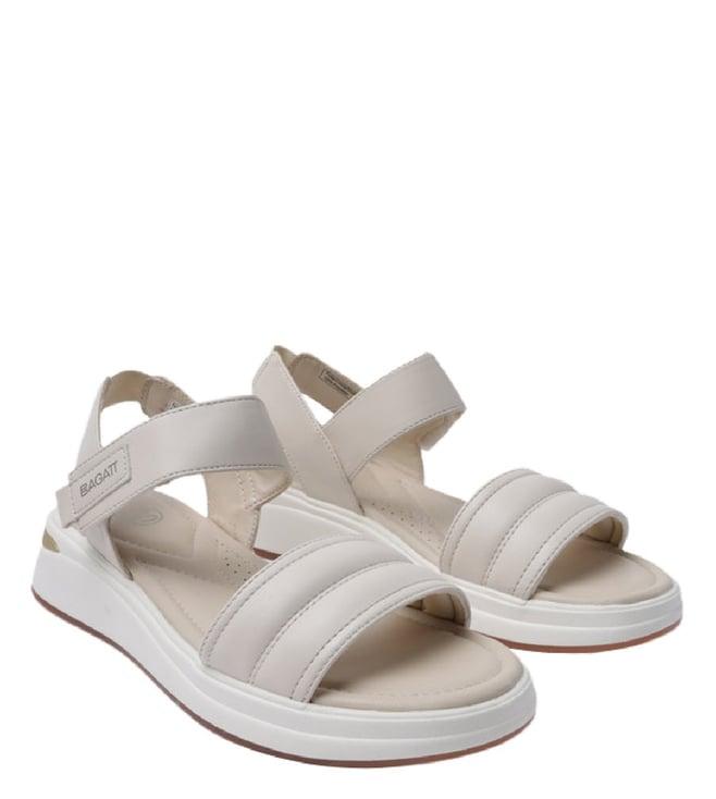 bagatt women's nira beige floater sandals