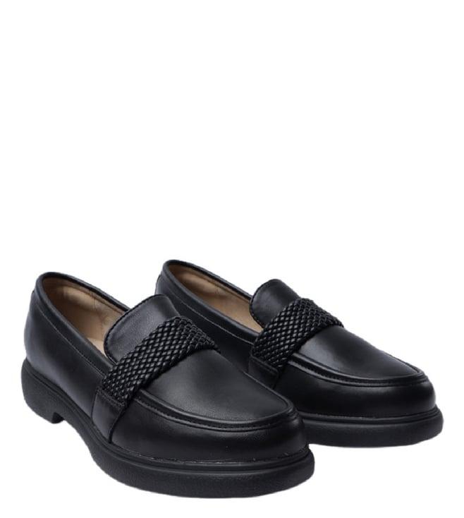 bagatt women's genelle black loafers