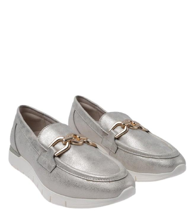 bagatt women's ornella gold & metallics loafers