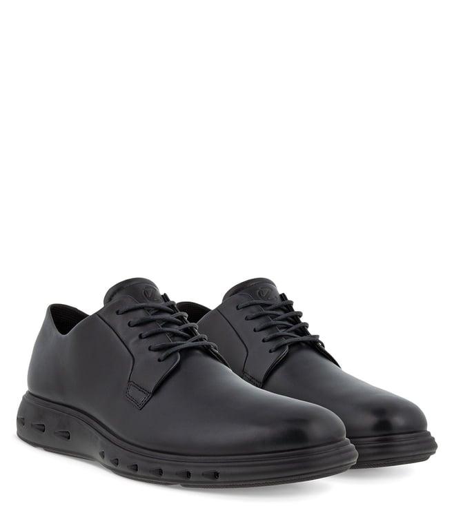 ecco men's hybrid 720 black derby shoes