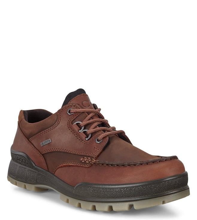 ecco men's track 25 bison sneakers